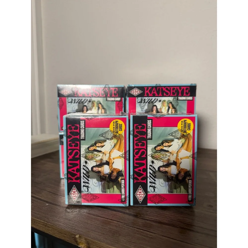 KATSEYE Wild Soul Trading Cards ESCO Factory Sealed Box 40 Cards Auto Chance